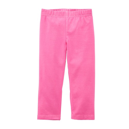 Thick Warm Cotton Girls Full Length Leggings Basic Plain Kids Pants Children - Picture 11 of 21