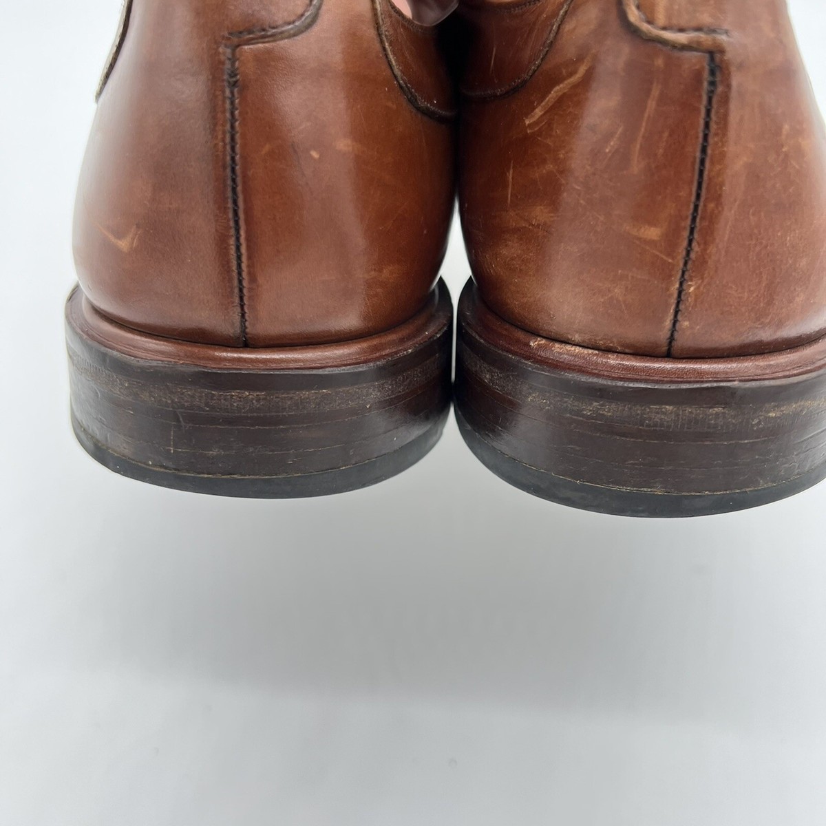 Mezlan Fiore Men’s Brown Leather Lace-Up Derby Dress Shoes Lined US 12 M Mezlan Fiore 9.5W Brown Leather Split Toe | Mercari main image 3