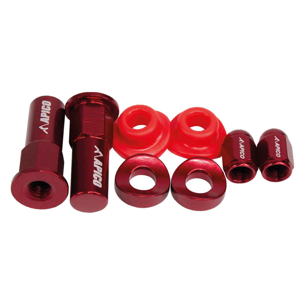 Apico Factory Wheel Bling Pack Pack Red