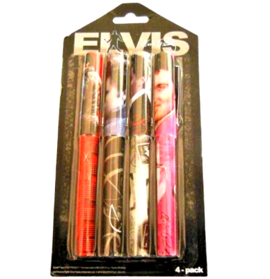 Elvis Presley Pens Set of 4 Licensed Direct From Memphis 5
