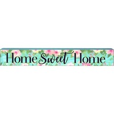 16 x 2.5 Home Sweet Home Long Wood Sign