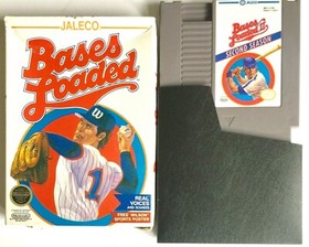 3 BASEBALL ORIGINAL VINTAGE NINTENDO NES GAME CARTRIDGES ~ BASES LOADED ~ R.B.I.