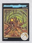 AD&D Gold Border Trading Card Roper #580 Dungeons & Dragons 1991 NM