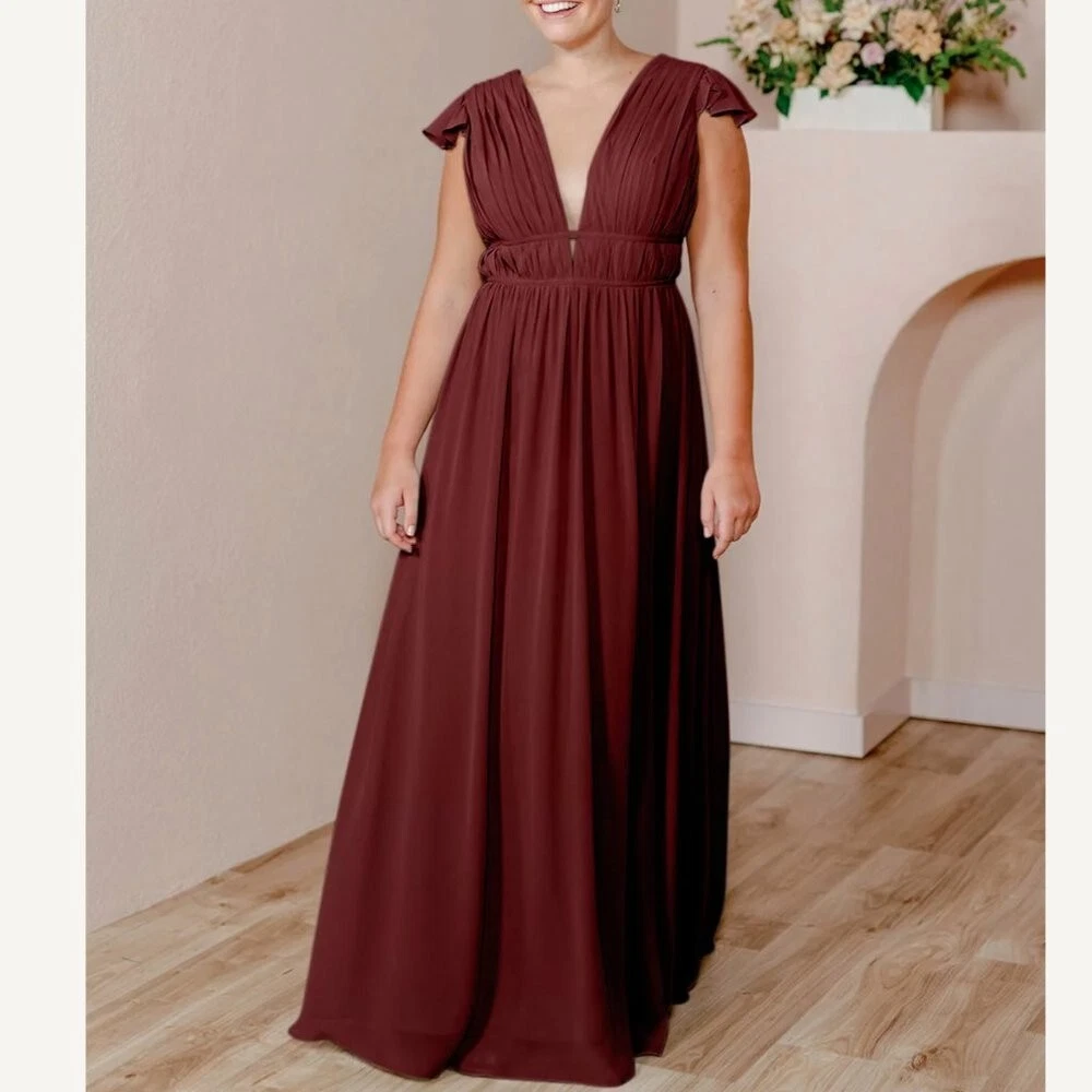 cabernet bridesmaid dresses