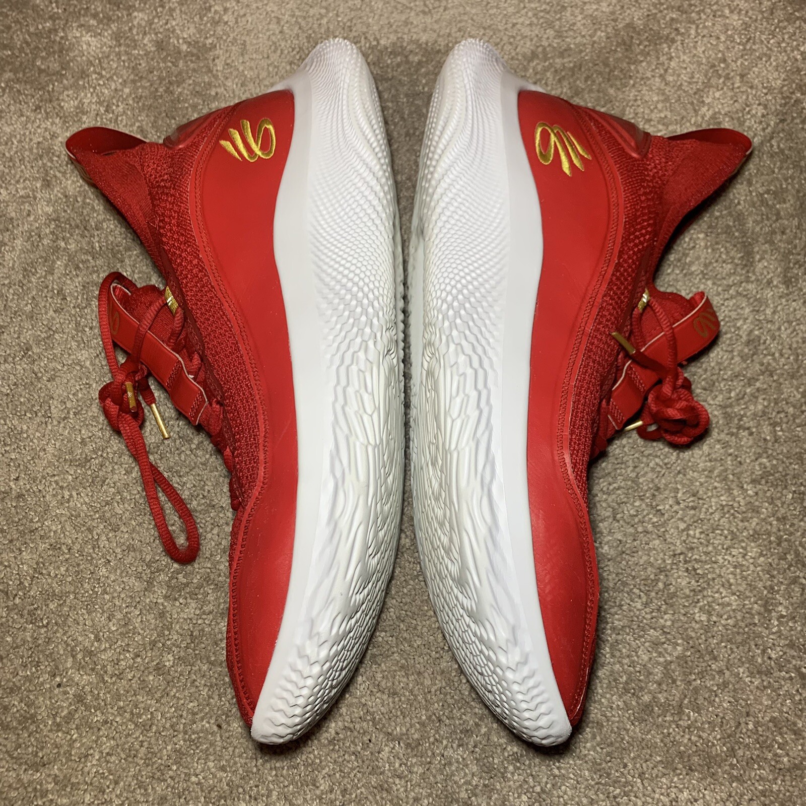 Under Armour Curry 8 Flow Steph Red Chinese Year CNY … Gem