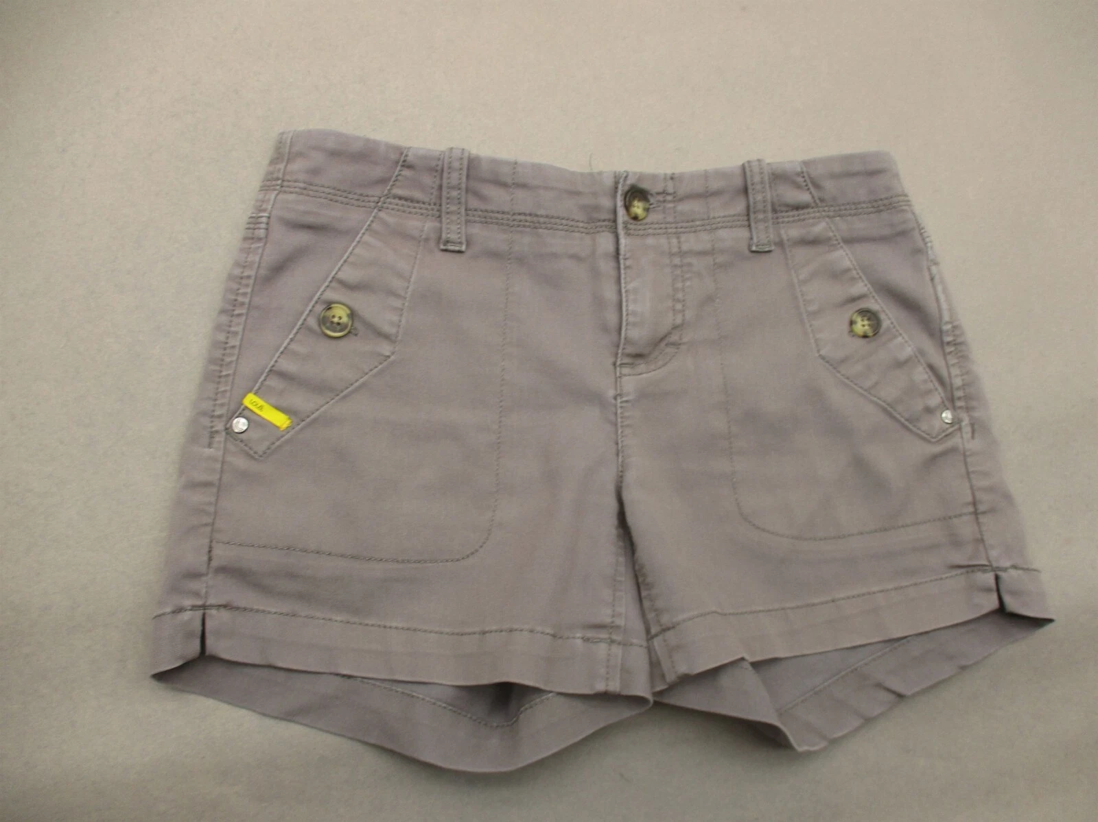 lole cotton blend zip fly multi pocket hiking shorts