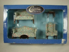 Classics by Handley  4 Pc. Dollhouse Living Room Set ~ New