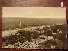 Postkarte Ansichtskarte Mecklenburg Bansin Blick zur Strandpromenade Hand Foto 1