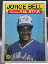 Jorge Bell (Blue Jays) - 1986 Topps All-Star #718