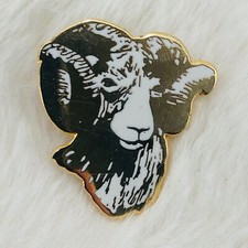 Colorado State University Rams Mascot Enamel Lapel Hat Pin by Wincraft
