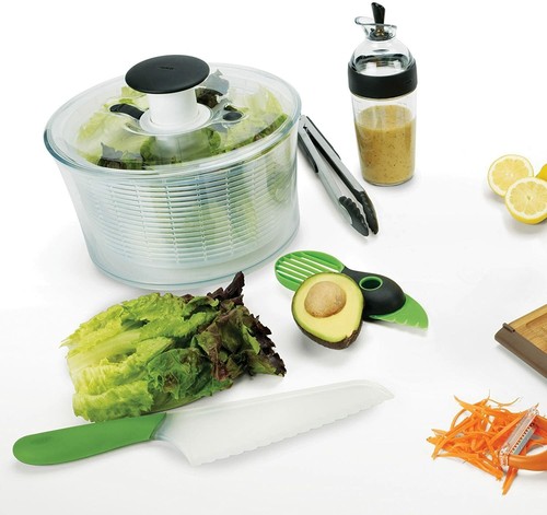 Pinzas de cocina OXO buenas empuñaduras de 9""-12"" con cuerpo de acero inoxidable y cabezales de nailon - Imagen 20 de 22