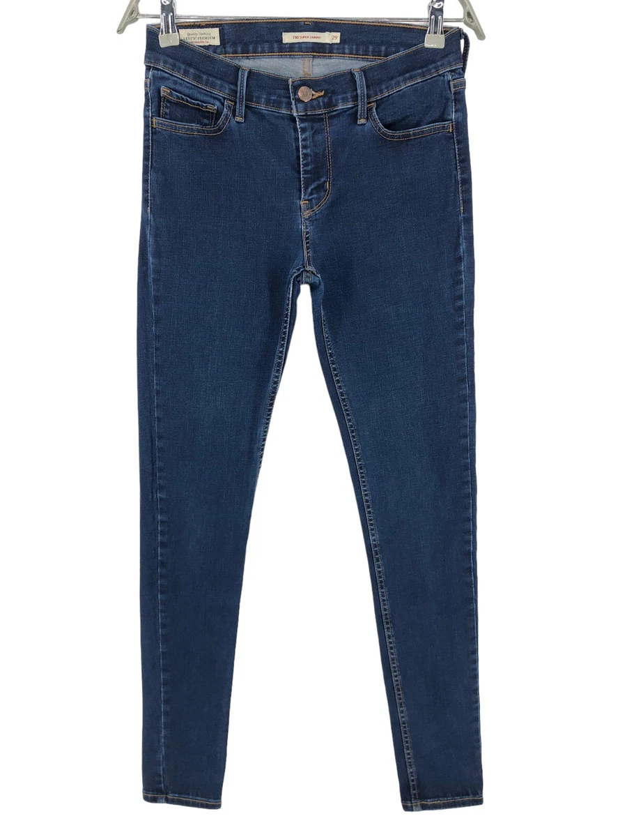 LEVI S STRAUSS CO Women 710 Super Skinny Jeans Size W29 L30