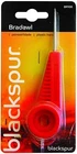 Brand new 5 bradawl pointed Red plastic handle BR100 size 5''
