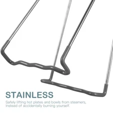 1PC Kitchen Mitt Jar Gripper Hot Bowl Gripper Pot Holder Food Plates Tongs