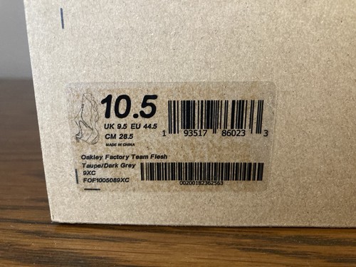 Oakley Factory Team Brain Dead gamuza carne topo Reino Unido 9,5 - Imagen 10 de 10
