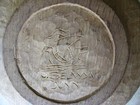 J. Selwyn Dunn (1895-1978) Hand Carved Wooden Plate with Grapes, Leaves, and Bir — photo 9