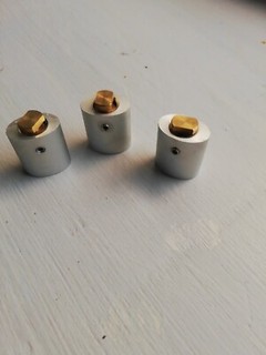 6 Ikea Kvartal Deckenhalter Silberfarben/Alu