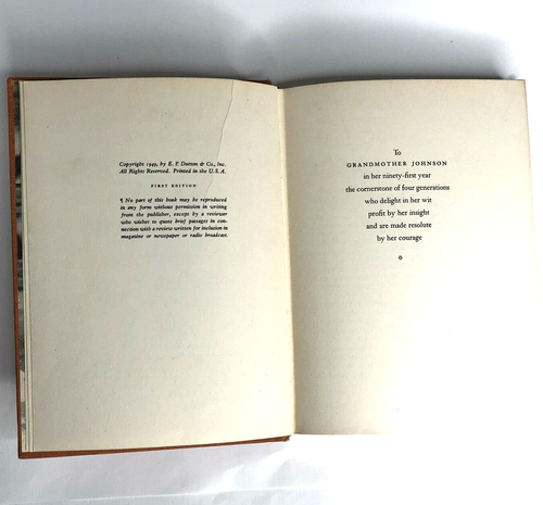 Vison the Mink Book John Jean George Stated First Edition Hardcover 1949 Vintage - Picture 4 of 12