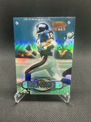 1996 Bowman's Best Bets #BB8 Amani Toomer Rookie Refractor