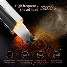 Rechargeable Blackhead Remover & Pore Cleanser, Portable Facial Cleansing Device