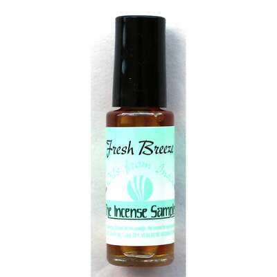 Fresh Breeze, 9.5ml (1/3 Ounce) Bottle, Oils From India, Buy One Get One Free