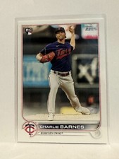 #641 Charlie Barnes Rookie Minnesota Twins 2022 Topps Series Two Baseball Card