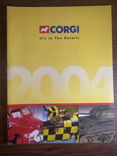 CORGI Detailed Die Cast Scale Model General Catalog 2004 Color Catalog #1 Good