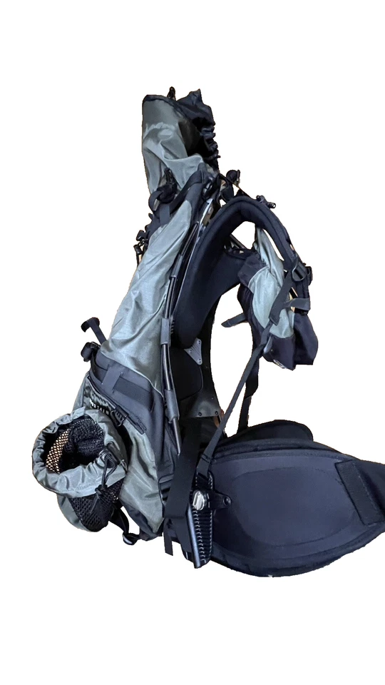 Mochila MOUNTAIN HARDWEAR sistema de montanhismo êxodo cinza 55L mochila - Imagem 2 de 4