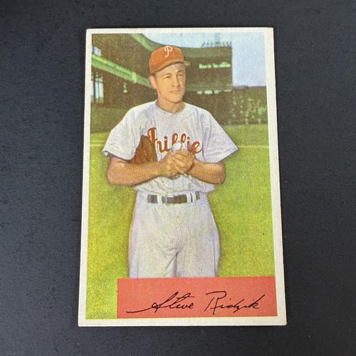 Steve Ridzik #223 1954 Bowman card