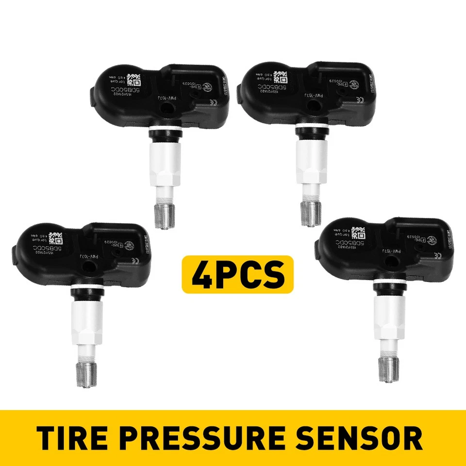 4Pc TIRE PRESSURE SENSOR TPMS 4260733011 For Toyota 4Runner Scion iQ Lexus ES350 Foto 4 de 4