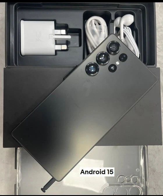 7.3" BLACK Smartphone Unlocked Android 15 16GB RAM 1TBROM Dual SIM 5G UK mobile - Picture 16 of 22