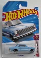 '63 Chevy II 193/250 JJK31 Hot Wheels 2026 Compact kings 8/10 blue