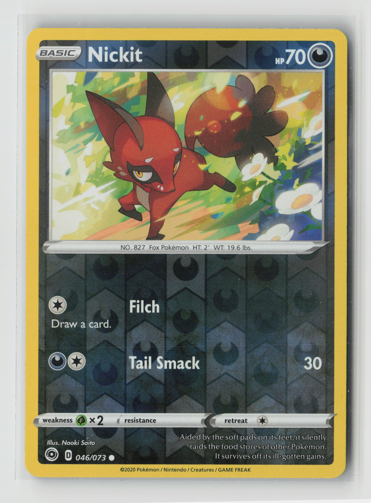 Nickit Common Reverse Holofoil CHP Champion's Path 46/73 NM