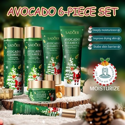 Großhandel Weihnachten Hautpflege Geschenk SADOER Avocado Vitamin E VE aufhellende Gesichtsbehandlung