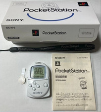 Sony PocketStation White with Box CIB SCPH-4000 Japan -F/S