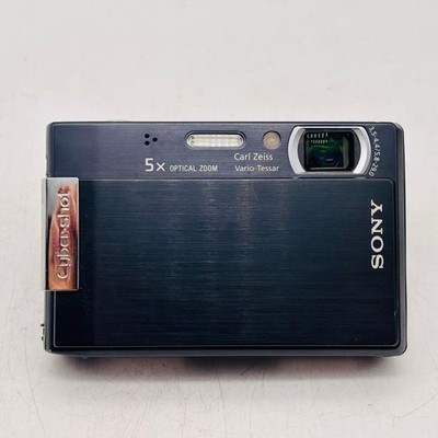 Sony Cyber-shot DSC-T100 8.1MP Digital Camera - Silver for sale