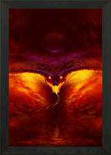 Netrunner Cobra Framed Wall Art Poster Canvas Print Picture