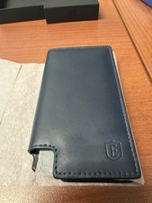 Ekster Parliament Pop-Up Wallet Navy Blue New Sealed Box