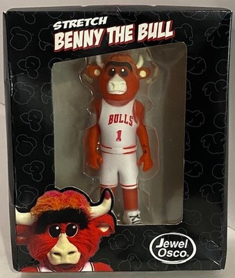 New Stretch Benny The Bull Action Figure From The 4/4/2025 Game vs Portland   