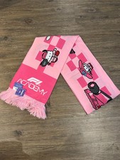 F1 ACADEMY Hello Kitty Sanrio Grand Prix Pink SCARF Las Vegas EXCLUSIVE 2025 NEW