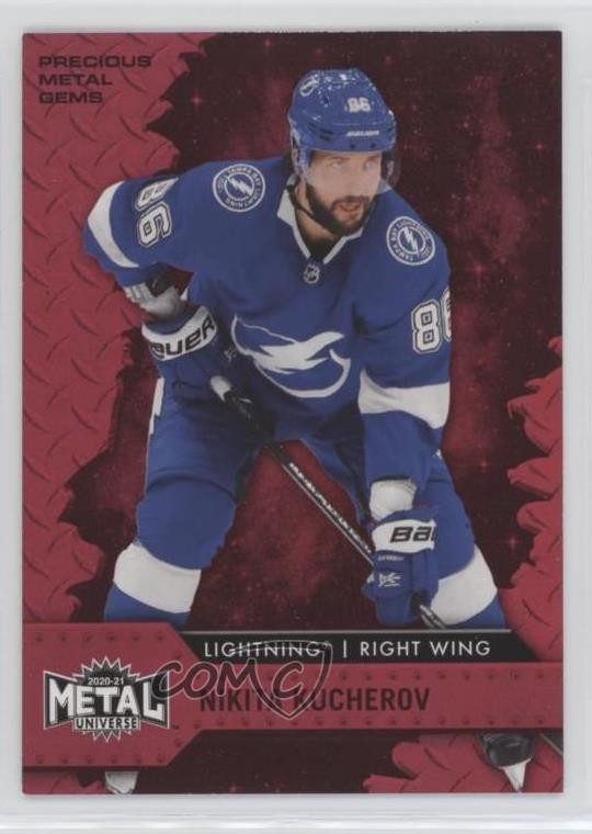 2020-21 Skybox Metal Universe PMG Red 87/90 Nikita Kucherov #86 0r4u