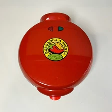Nostalgia Electrics, Red Quesadilla Maker Kitchen Appliances Food Maker Tools