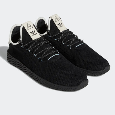 Adidas Pharrell Williams Tennis HU Herren Größe 13,5 UK schwarz GZ3927