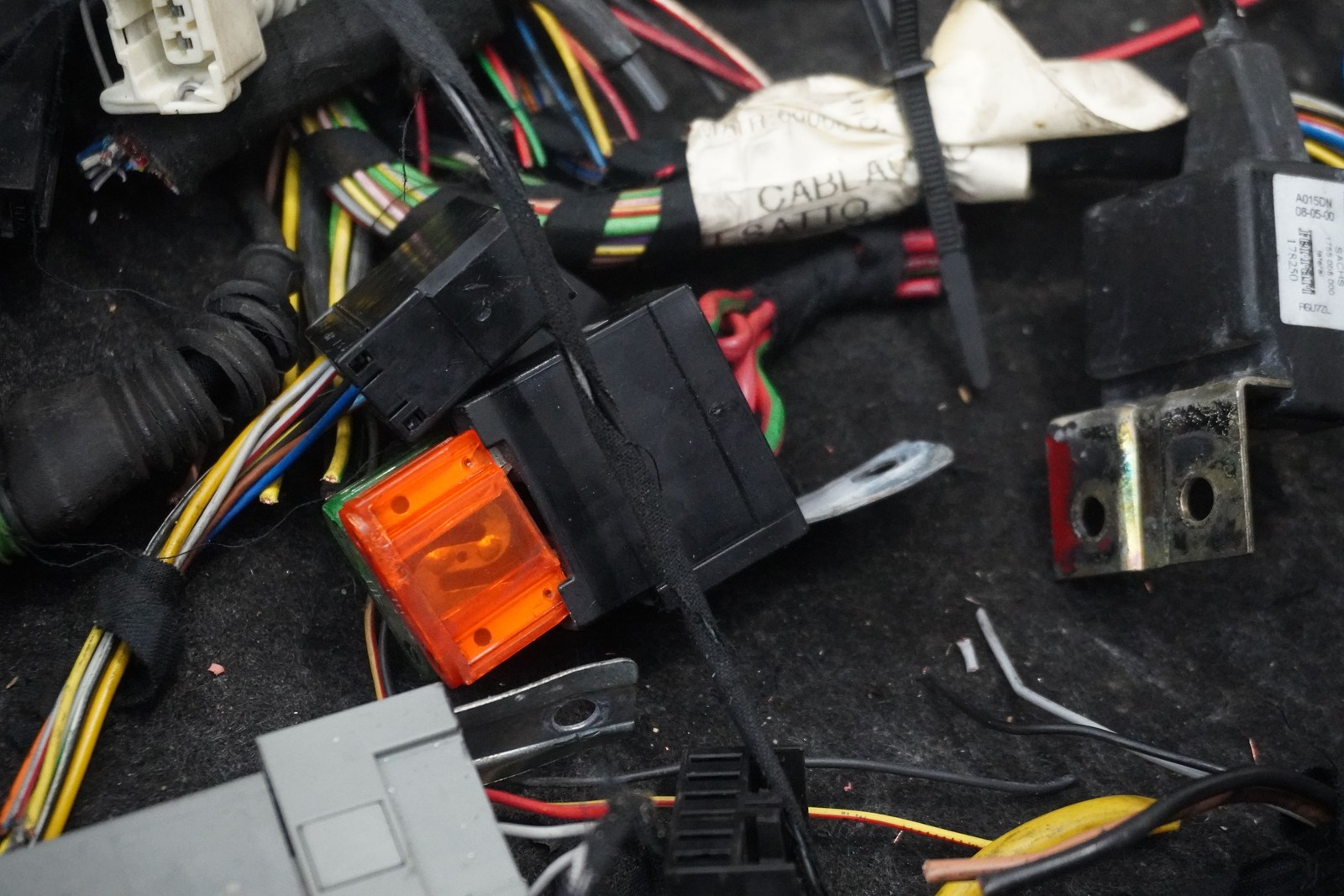 Various Body Wire Harness Pigtail Connector Plugs Relays Ferrari 360 2001 *Note