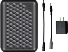 18400mAh Heated Jacket Battery Pack, 12V/5V Power Bank for Heating Coat & Vest