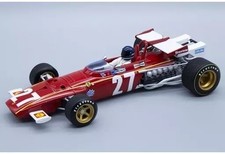 [Used] Mini car 1/18 Ferrari 312B Belgian GP 1970 Jacky Ickx #27 with driver