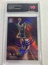 2022-23 Panini Donruss Optic - T-Minus 3, 2, 1 Ja Morant #9 Purple Prizm
