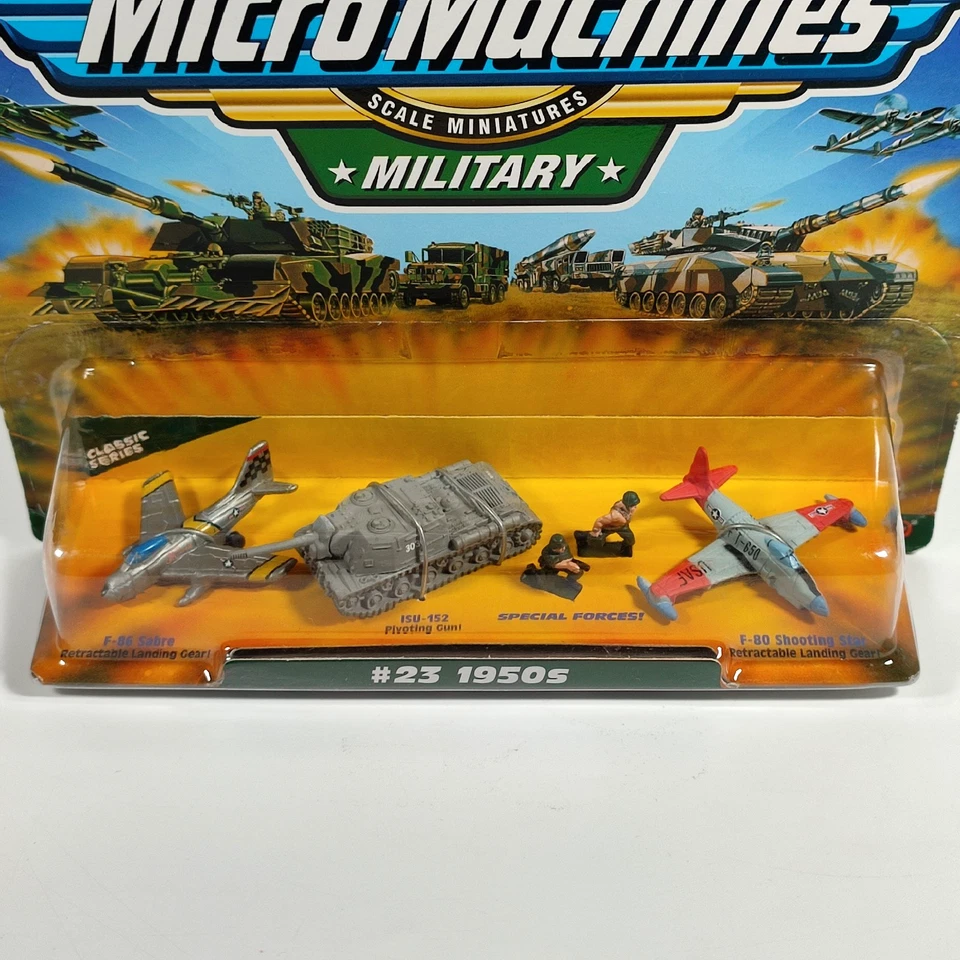 Micro Machines Military #23 1950s Galoob 70019 Classic Series 1998 New - Image 3 of 4