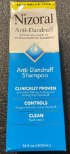 Nizoral Anti-Dandruff Shampoo 14oz Bottle - Large Size FREE SHIPPING Exp. 08/27