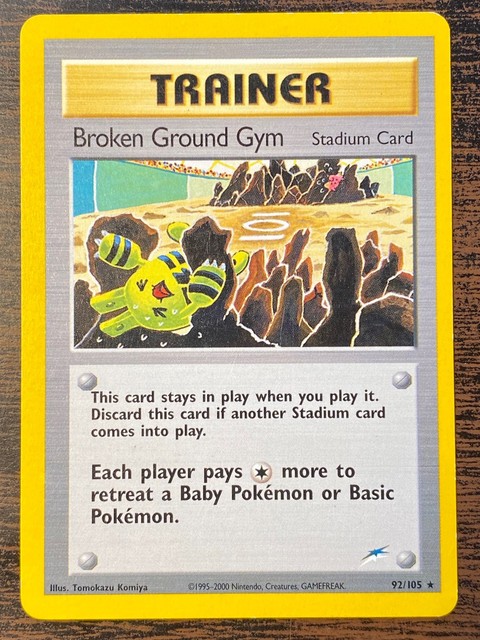 Broken Ground Gym #92 (Neo Destiny (2002))